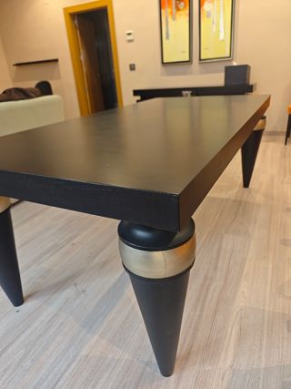 Mesa de comedor extensible madera maciza