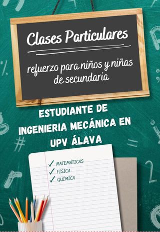 Clases particulares Vitoria para alumn@s de la ESO