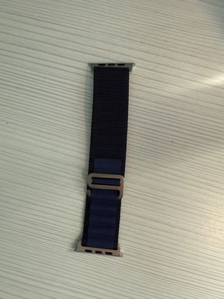 Correa Apple Watch Negra y Azul