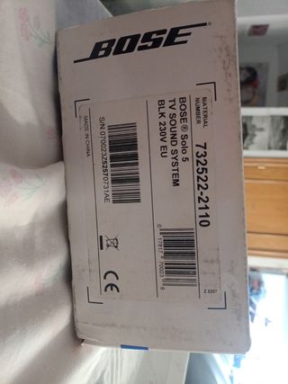 Barra Sonido Bose  solo 5