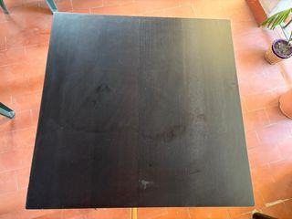 Mesa de comedor extensible de madera