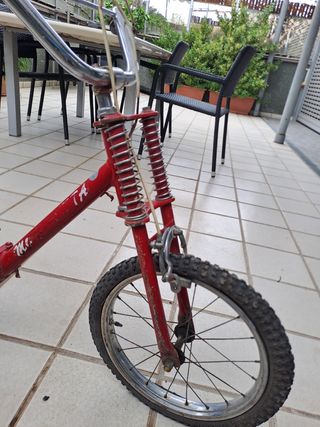 Bicicleta Motoreta GAC Roja