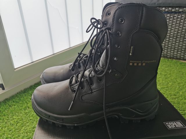 Botas Tácticas Gore-Tex Negras, nuevas a estrenar