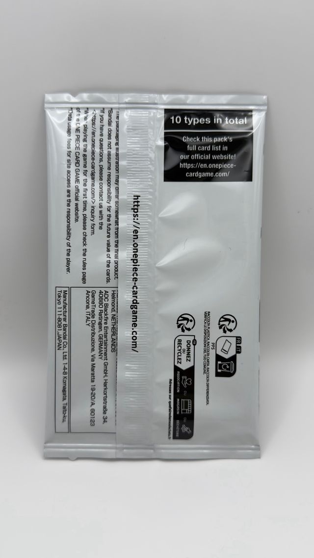 Jogo de Cartas de Uma Peça - Kit de Batalha Selado Vol.1