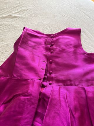 Vestido fiesta niña morado