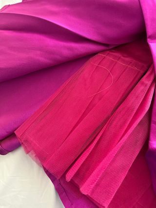 Vestido fiesta niña morado