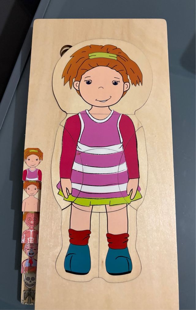 Puzzle Corpo Umano Strati