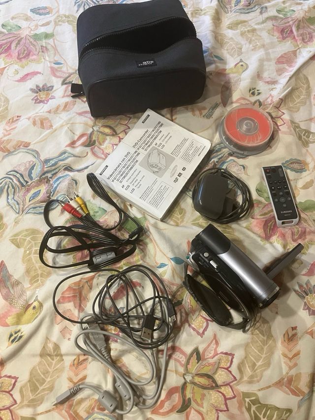 Videocámara Samsung 34x Óptica