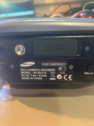 Videocámara Samsung 34x Óptica