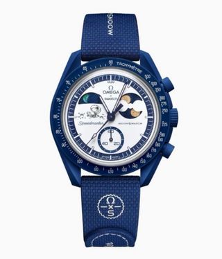Omega Swatch Mission to Earthphase Moonshine Gold