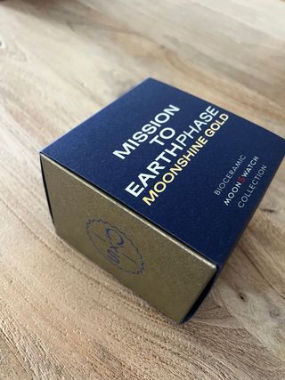 Omega Swatch Mission to Earthphase Moonshine Gold