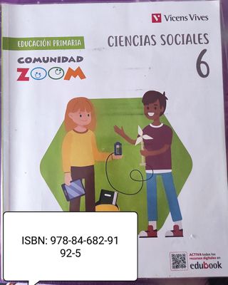 Libros de texto 6 de primaria Colegio Anduva 