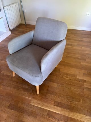 Conjunto Sofá y Sillón Gris Maison Du Monde