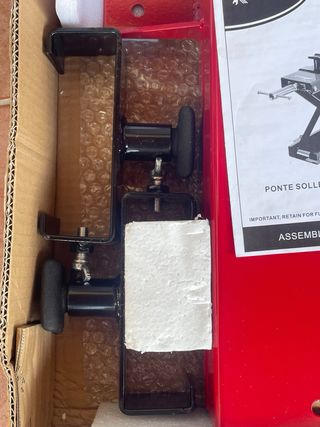 Cavalletto Alzamoto a Forbice Sollevatore