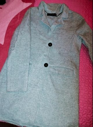 Abrigo Zara Gris