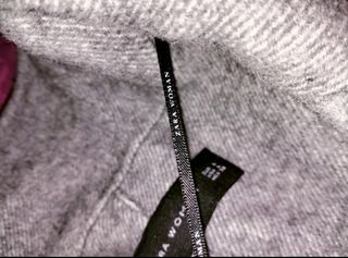Abrigo Zara Gris