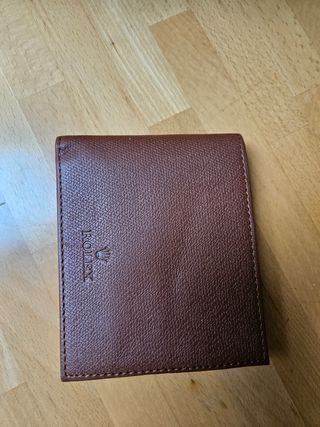 Portafoglio Rolex Marrone