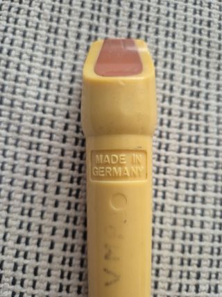 Flauta dulce color beige