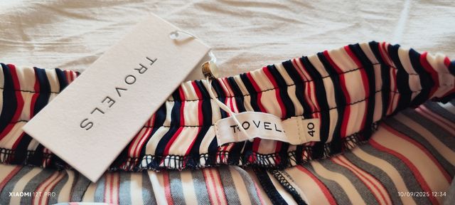 Pantalón de rayas para mujer