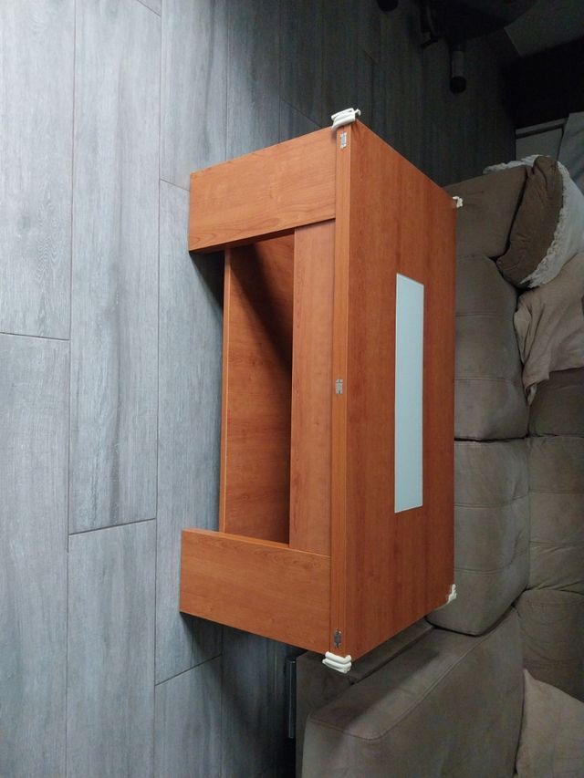 Mesa de centro de madera maciza