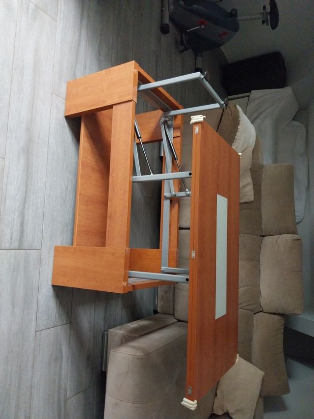 Mesa de centro de madera maciza