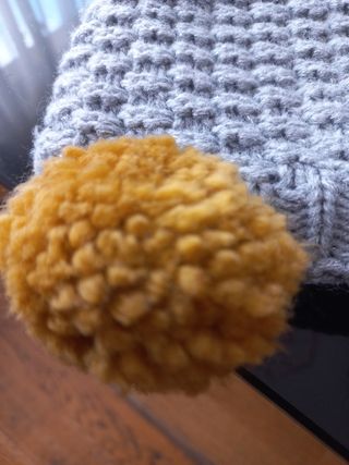 Cuello bufanda Sfera niña pompón
