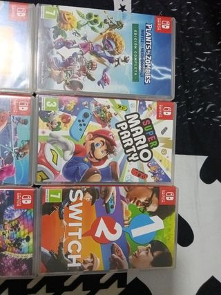 Nintendo Switch + 6 Juegos