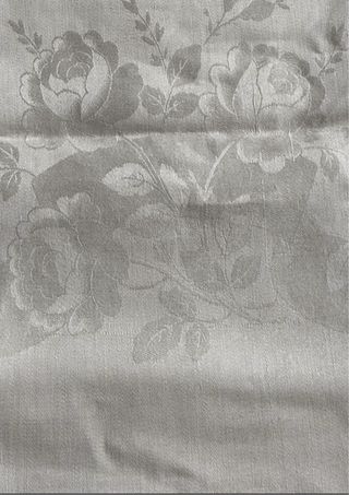 Asciugamano antico rasato fiandra e seta