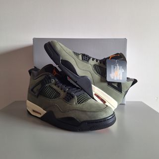 Nike Jordan 4 x Undefeated Verde Oliva
