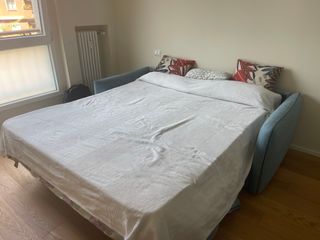 Divano letto Divani & Divani by Natuzzi blu