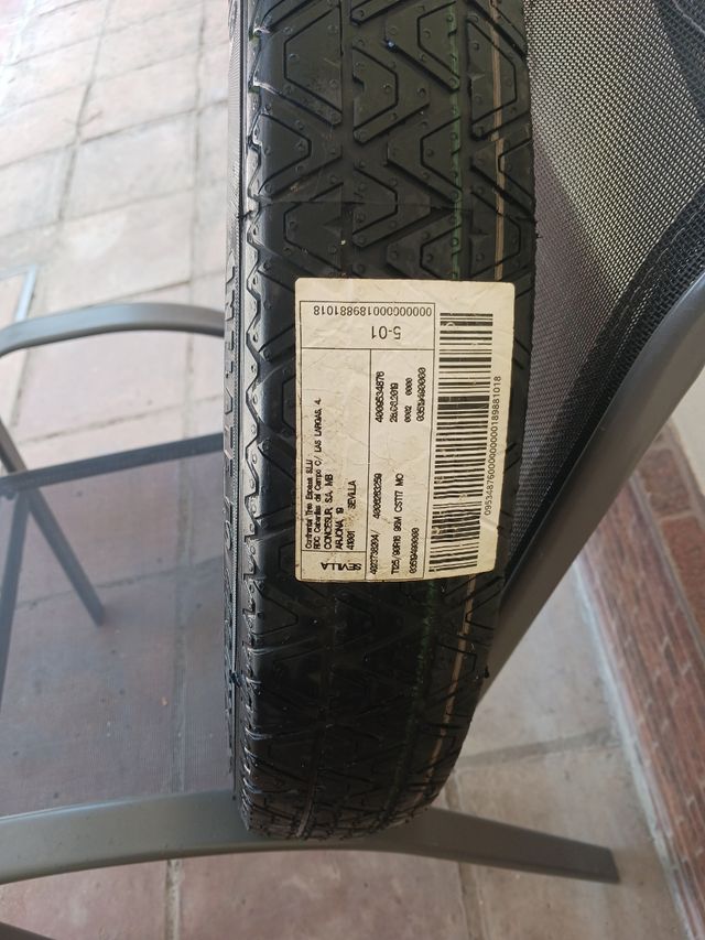 Neumático Continental Rueda Repuesto Turismo