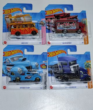 Hot Wheels: Quick Bite, Raijin Express, 40 Ford Pi