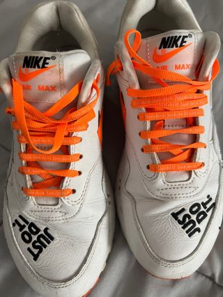 Zapatillas Nike Air Max Blancas Naranja