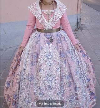 Traje de Fallera completo de 8-10 años