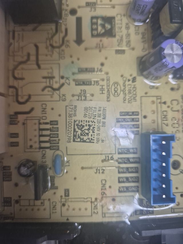 Placa Lavadora Sauber Serie 5 8140