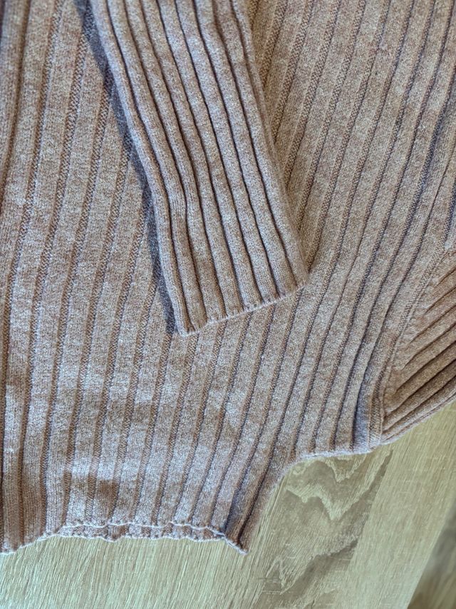 Jersey rosa de canalé