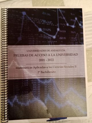 Pruebas de acceso a la universidad Matemáticas