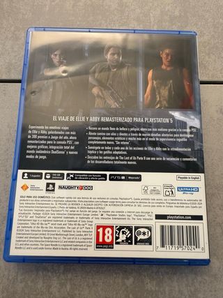 The Last of Us Parte II Remastered PS5
