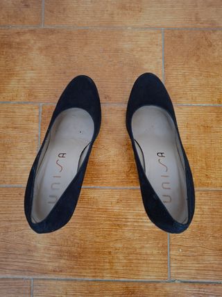 Zapatos de tacón negros talla 38