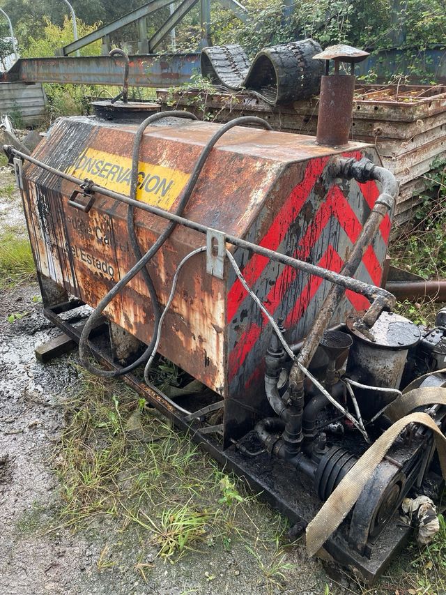 Cuba de emulsión/riego asfáltico