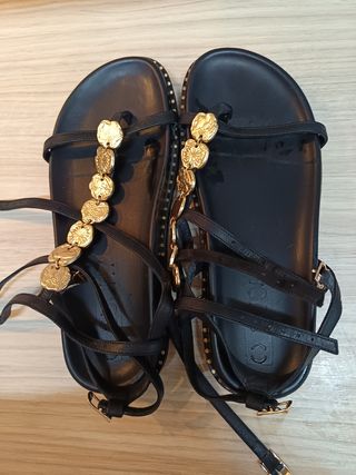 Sandalias griegas auténticas Cuchy. Modelo Nysa B 
