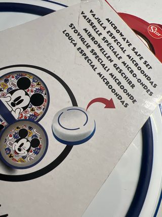 Vajilla Infantil Mickey Mouse Disney