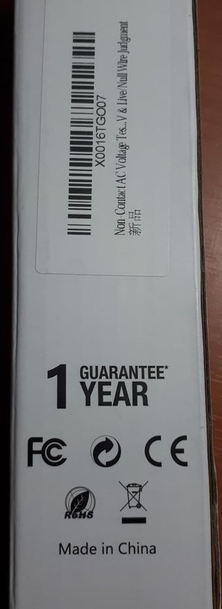 Detector de Voltaje sin contacto