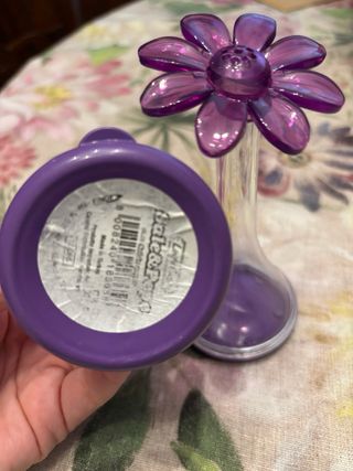 Coppia sale e pepe fiore