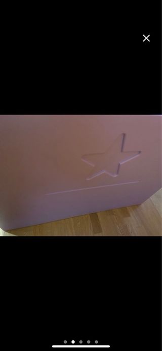 Cama juvenil con dosel