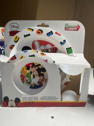 Vajilla Infantil Mickey Mouse