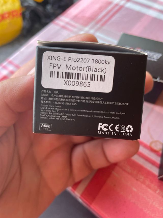 Motores iFlight XING Pro2027 1800kv (4 unidades)