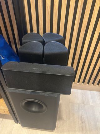 5 Altavoces + Subwoofer Pioneer Home Cinema Negro