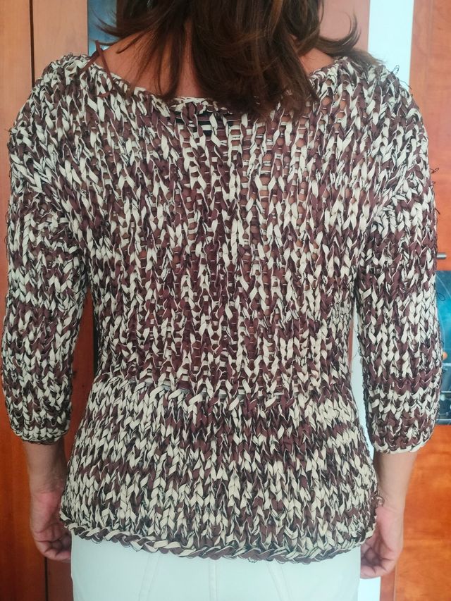 Jersey de punto manga 3/4