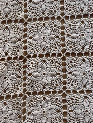 Copritavolo/Copriletto uncinetto fatto a mano